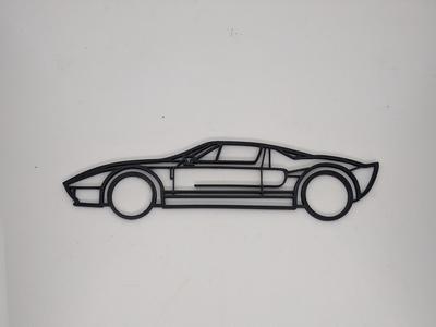 Ford GT wall decoration
