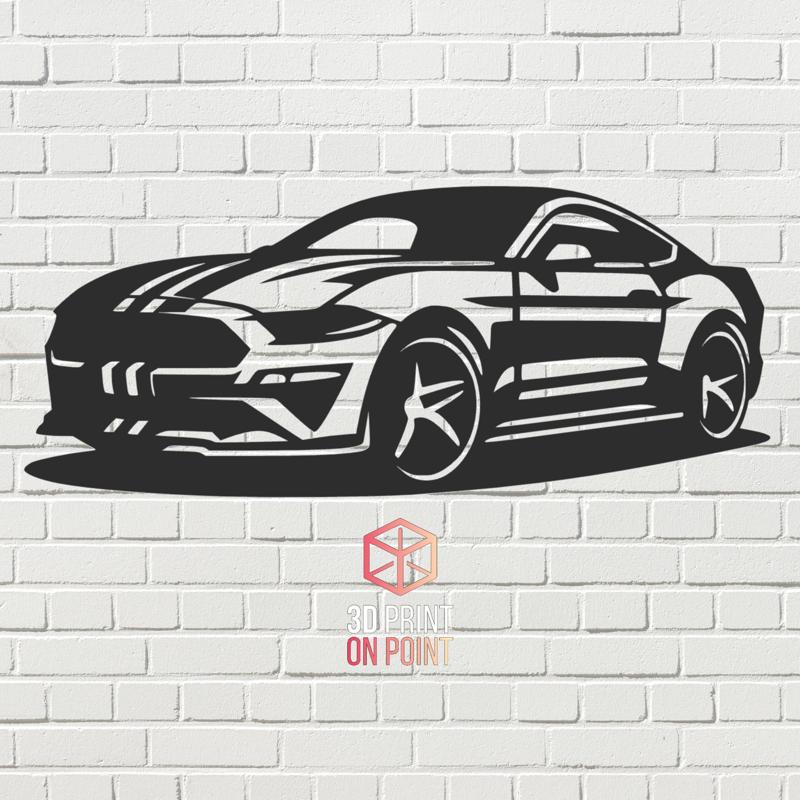 FORD MUSTANG | 2D WALL ART