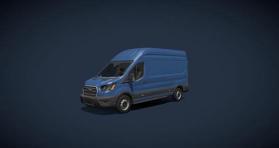 Ford Transit Cargo Metalic Blue