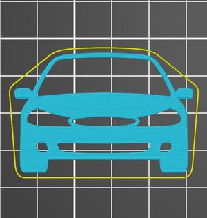 Ford Mondeo Mk2 front