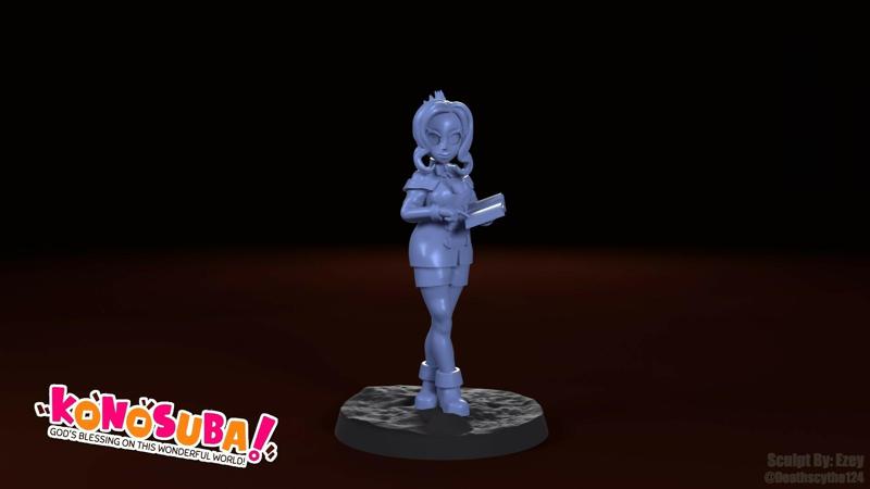 MINIATURES - Luna, Guild Receptionist - Konosuba