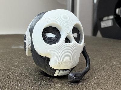 Ghost Keychain Call of Duty Inspired