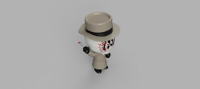 DC Comics Watchmen Mini Rorschach (Muscles)