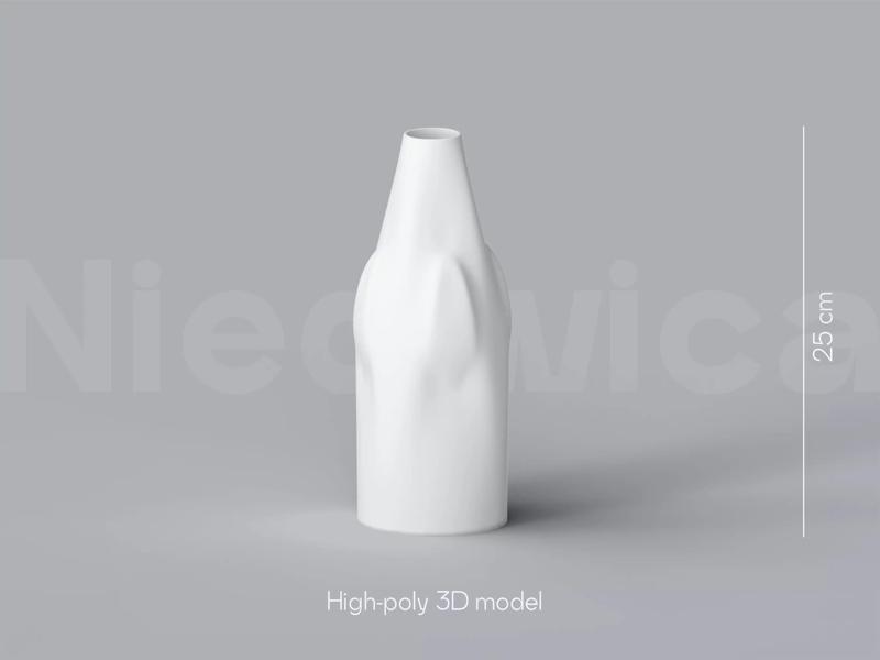 NIEDWICA VASE A-9 3D PRINTING VASE 3D MODEL 3D print model