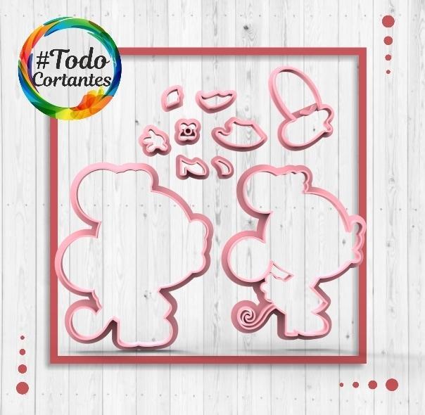 Minnie Kawaii collage cutter