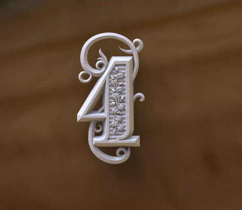 number 4 four