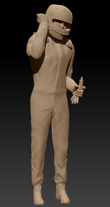 F1 pilot victory pose #6