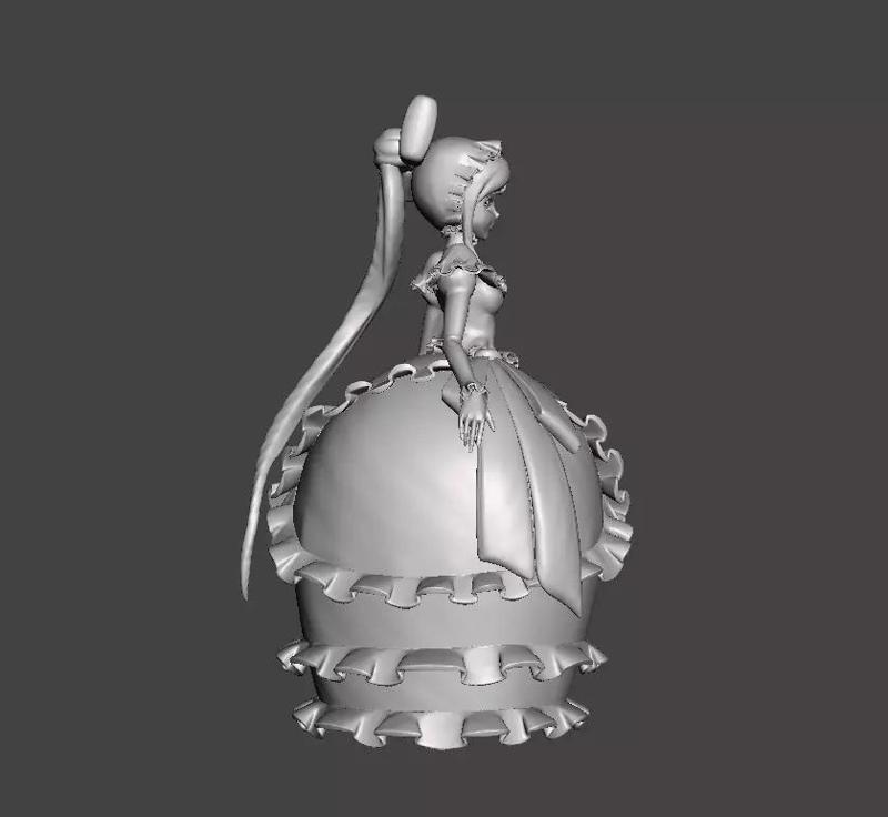 Shalltear bloodfallen 3D Model