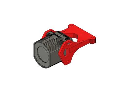 DJI Air Unit O4 Pro Camera Mount for GepRC Cinelog25 v1 and v2