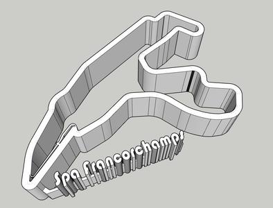 F1 Spa-Francorchamps model image