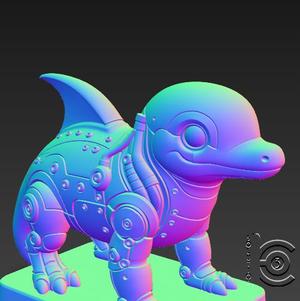 Cyber Dolphin Pup - The Future of the Ocean