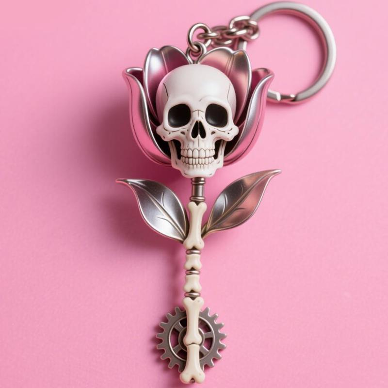 skull flower