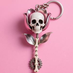 skull flower