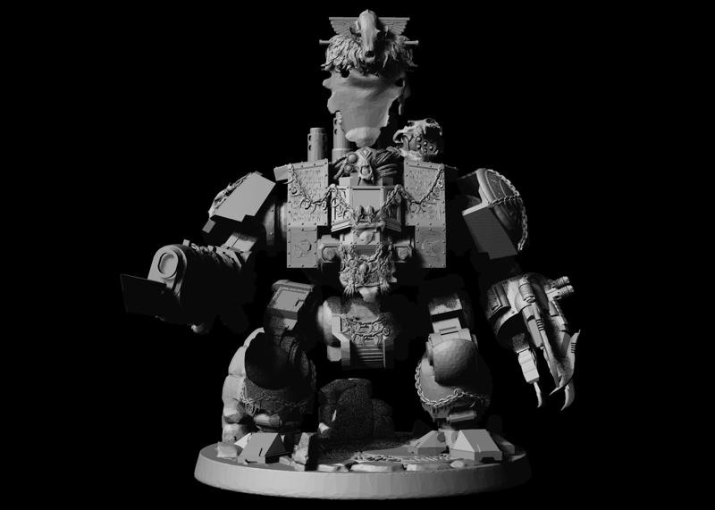 Venerated Bear Clan Runic Dreadnought