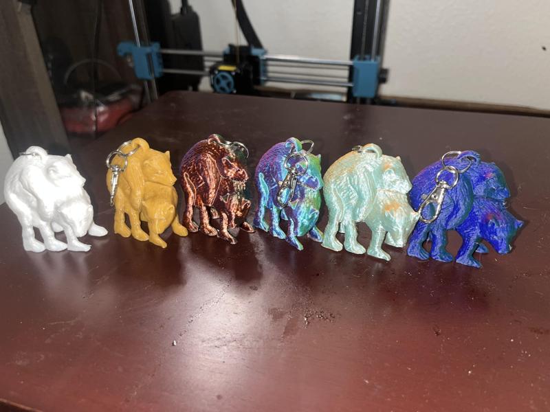 Bears in Love-Keychain