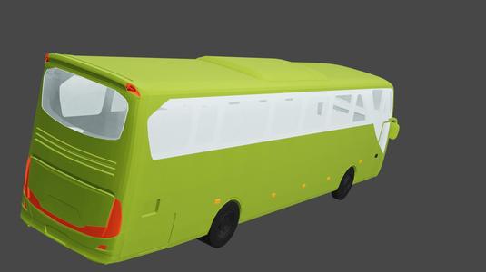 n scale bus