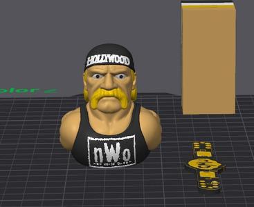 Hollywood Hulk Hogan nWo Duck with mini Belt