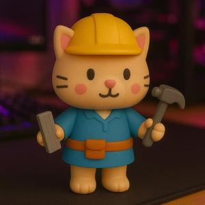 Bobbie Goods STL  Gato Constructor