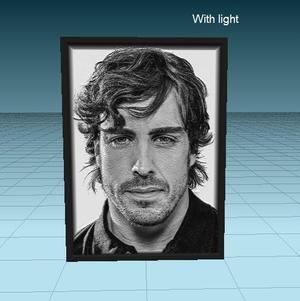 Fernando Alonso frame - Picture Fernando Alonso