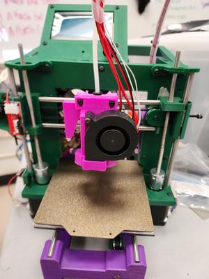 3DTje Standing Plate - RX Mod with Taller Cutout
