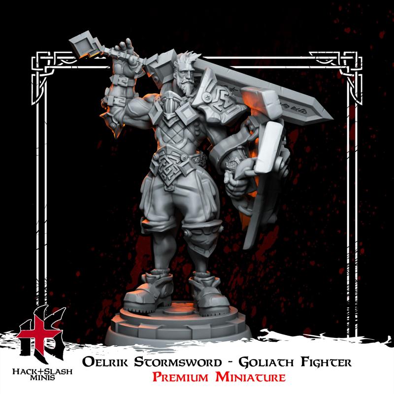 Oelrik Stormsword - Goliath Fighter