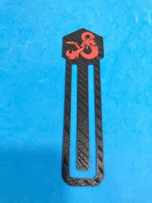 D&D bookmark / Marcapáginas D&D