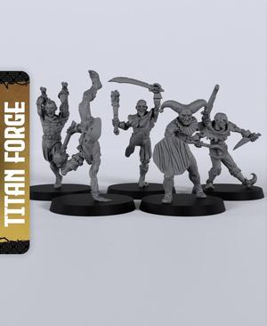 Acrobats - With Free Dragon  - 5e DnD Inspired for RPG and Wargamers