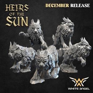 ATTACK LION - HEIRS OF THE SUN (DECEMBER RELEASE) (ELF FROM ELVES OF THE SUN)