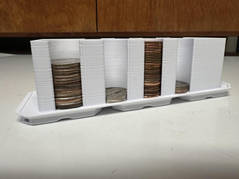 Multibin Coinholder for common US coins