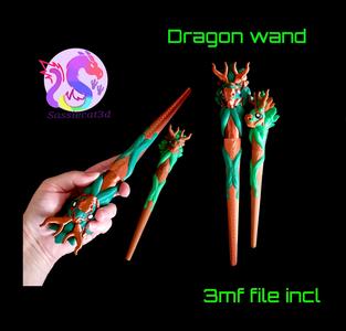 Fall Dragon Wand *Personal Use*