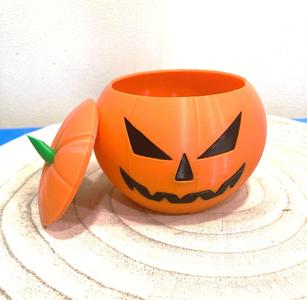 Halloween pumpkin bowl small size