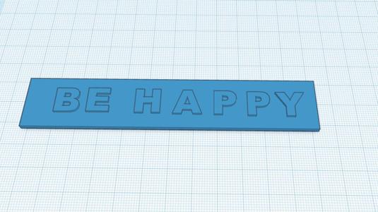 Be happy shield