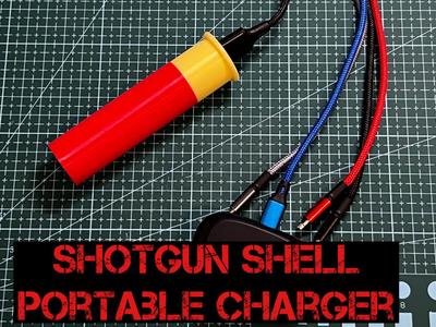Shotgun Shell Portable Charger