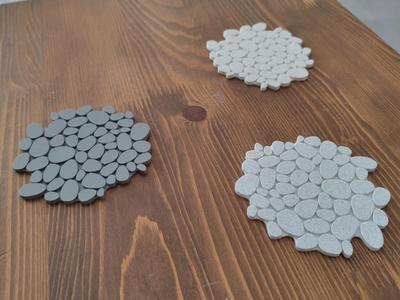 Rock path Coasters/Posavasos