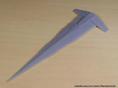 Star Wars Vengeance Class Super Star Destroyer Space Ship Model