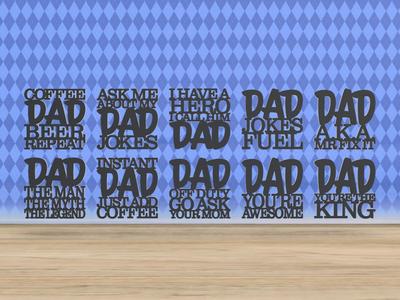 Father's Day Themed Coasters
