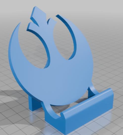 Star wars Rebel phone stand