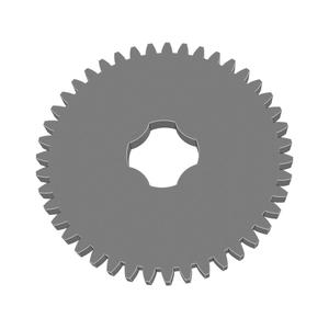 Gear Wheel PLN TTH43 BU00.25 SFT-SHD - SPN-GWH-0149