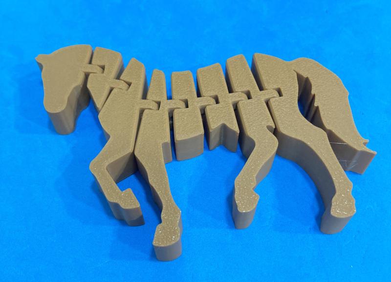Articulated horse / Caballo articulado