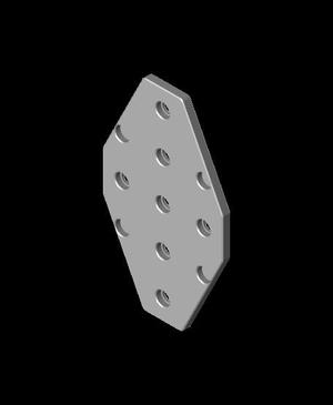 4 way Surface Bracket