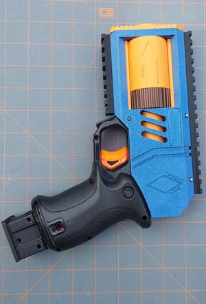 Nerf Knockout Mod "Diamond Back"