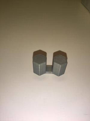 Honeycomb Key Holder Connector Double