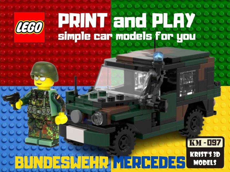 LEGO BUNDESWEHR MERCEDES