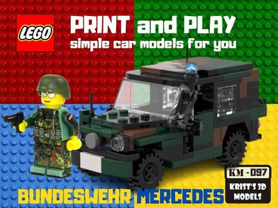 LEGO BUNDESWEHR MERCEDES