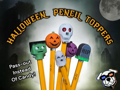 Halloween Pencil Toppers