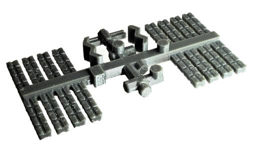 Simple International Space Station (ISS)