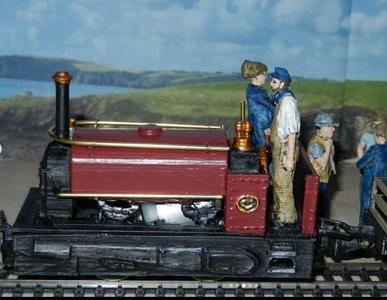 1/32nd 54mm Hunslet Quarry Loco