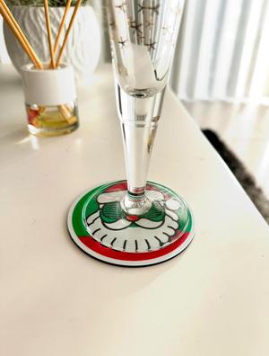 christmas coaster father christmas
