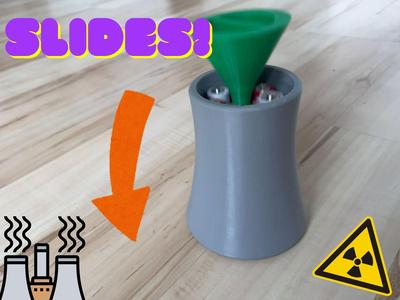 Nuclear AA battery organizer