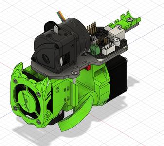 V-minion 1.1 Alpha toolhead - adaptation